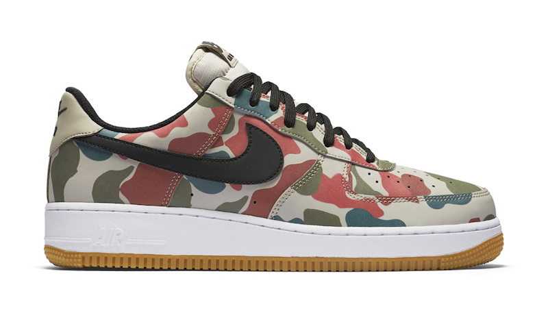 camo nike air force ones