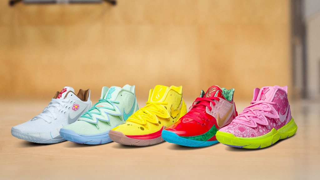 harga nike kyrie spongebob